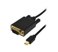 M ble vidéo/audio - Mini DisplayPort mâle pour HD-15 (VGA) mâle - 1.5 m