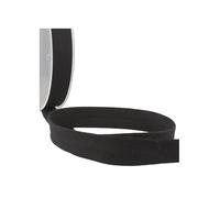 M & C Bobine 20m Biais replié Jersey 20mm - Noir