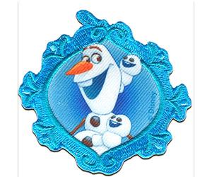 M & C Ecusson Thermocollant LA Reine des Neige Frozen Olaf 7 X 7,50 cm