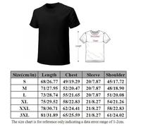 M.C. Escher Face Rind Men Simple Tshirt Black 3XL
