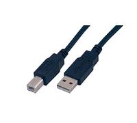 MCL SAMAR MCL 3m USB2.0 A/B, 3 m, USB A, USB B, USB 2.0, Mâle/Mâle, Noir MC922AB-3M/N