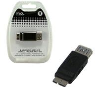 MCL SAMAR MCL USB3-AF/AHBMO, USB 3.0 A, USB 3.0 Micro B, Noir