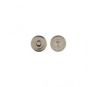M & C Lot de 2 fermoirs Magnet à Rivets Couleur Argent 19mm