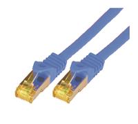 M-Cab 10m CAT7 S-FTP câble de réseau Bleu S/FTP (S-STP)