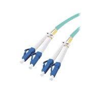 M-Cab 7003303 câble de fibre optique 3 m OM3 LC Turquoise,Multicolour - Câbles de fibre optique (3 m, OM3, LC, LC, Male connector / Male connector, Turquoise,Multicolour)