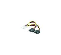 M-CAB - Adaptateur secteur - alimentation SATA (F) pour alimentation interne 4 plots (M)