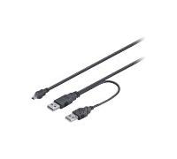 Câble data+alimentation Usb 2.0 0.6m