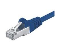 M-Cab CAT5e, SF-UTP, 1.5m câble de réseau Bleu 1,5 m SF/UTP (S-FTP)
