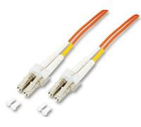 M-CAB - Cordon de raccordement - LC multi-mode (M) pour LC multi-mode (M) - 10 m - fibre optique - 50 / 125 microns - OM2 - sans halogène - orange