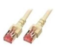 M-CAB - Cordon de raccordement - RJ-45 (M) pour RJ-45 (M) - 10 m - SFTP - CAT 6 - gris G