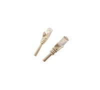 M-CAB - Cordon de raccordement - RJ-45 (M) pour RJ-45 (M) - 50 cm - SFTP - CAT 6 - gris