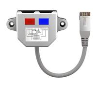 M-CAB - Répartiteur de réseau - RJ-45 (M) pour RJ-45 (F) - CAT 5