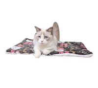 M&Catree Lit pour Chien Réversible Tapis Lavable pour Animaux de Compagnie Coussin Matelas Chien Chats - Chaton, L
