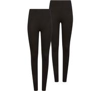 M & Co M & Co Black Basic Leggings 2 Pack