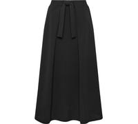 M & Co M & Co Black Sash Waist Midi Skirt Black EU 46 (UK 18)