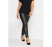 M & Co M & Co Black Wet Look Leggings