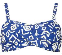 M & Co M & Co Blue Bandeau Bikini Top