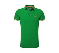 M.Conte - Romano - Polo à manches courtes - En coton piqué extensible - Pour homme - Modèle à motifs amusants ou unis - Bleu roi - Tailles S, M, L, XL, XXL, 4XL - Gri
