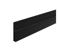 M-D Building Products 05551 Balai de porte autocollant en caoutchouc de silicone Noir 101,6 cm