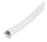 M-D Building Products 63628 M-D All Climate D Bande d'étanchéité profilée en D, 1,6 cm de large x 5,2 m de long x 0,8 cm de haut, blanc, 1 pièce
