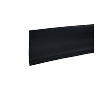 M-D Building Products 73896 Base murale en vinyle avec dos sec, noir, 10,2 cm x 18,2 m