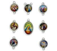 M dailles du Rosaire de Notre-Dame des Douleurs - Ensemble complet des Sept Douleurs de Marie 8 pi ces