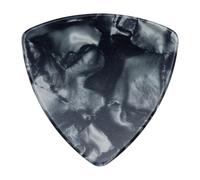 M diators exotiques en cellulo d, Black Pearl, pour guitare ou basse Calibre moyen 0,71 mm Forme triangulaire arrondie 346 Lot de 12