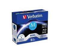 Verbatim 43834 disque vierge Blu-Ray BDXL 100 Go 5 pièce(s)