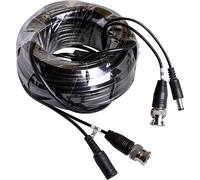 m-e modern-electronics 55322 caméra, vidéo, alimentation Câble de liaison 18.5 m noir