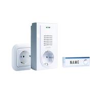 M-E MODERN-ELECTRONICS FG-2.2 Funkklingel Komplett-Set avec Namensschild