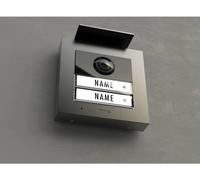 m-e modern-electronics VDV-2020 A Interphone vidéo filaire, RFID Station extérieure anthracite