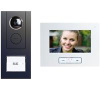 m-e modern-electronics VISTUS VD ALU-6710 A Interphone-portier vidéo filaire