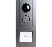 m-e modern-electronics VS-11 A Vistasmart Interphone vidéo Ethernet, Wi-Fi Station extérieure anthracite