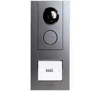 m-e modern-electronics VS-11 A Vistasmart Interphone vidéo Ethernet, Wi-Fi Station extérieure anthracite