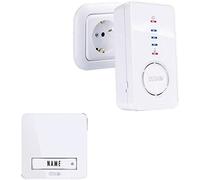 Set complet pour Sonnette sans fil m-e modern-electronics 41098 100 m blanc Blanc G