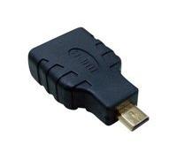 MCL CG-285 changeur de genre de câble HDMI A HDMI micro-D Noir