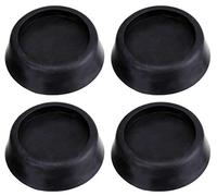 M&H-24 Lot de 4 amortisseurs de vibrations universels pour machines à laver et sèche-linge - Coussinets amortisseurs anti-vibrations - Pieds en caoutchouc - Pièce de rechange - Accessoires de machine