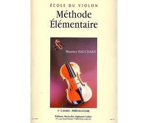 M. Hauchard: Méthode élémentaire Vol.1 (Violin solo). Partitions pour Violon