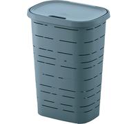 M-Home PLS6047V-172 Coffre à Linge, Plastique, Bleu Sky, 45 x 33 x 60 cm (55 L)