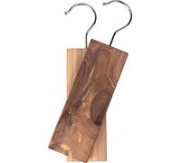M-Home CED32102-00 Lot de 2 Plaquettes Antimites avec Crochet, Bois, Rouge, 2 Blocs
