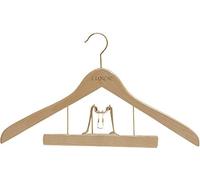 M-Home | Cintre Galbé Combiné | Bois | Vernis Naturel | 45 cm | LIEUTENANT | LUX2032