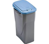 M-Home | EcoBin 25L Gris/Bleu | Poubelle de Tri | Connect Ready