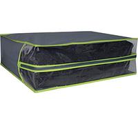 M-Home | Housse de Protection de Couvertures | Plastique | Gris | 60 x 50 x 20 cm | EVE45