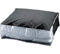 M-Home | Housse de Protection de Couvertures | Plastique | Gris | 85 x 60 x 25 cm | EVE48