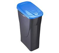 Corbeille à papier Noir/Bleu polypropylène (15 L)