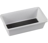 M-Home | Range Tiroir | Bi-Matière Plastique Blanc et Silicone Gris | 9,5 x 17,2 x 5,3 cm | SPACE SYSTEM | PLS252