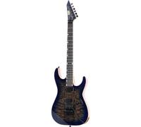 M-II DX USA FR Flamed Maple Blue Moon EMG
