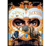 M.J King Of Pop Music Coloring Book