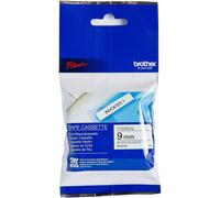 [M-K 232 BZ] BROTHER M-K232 cassette de ruban, 12 mm x8m, Rouge/Blanc