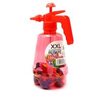 M.Kritzinger's Pompe à eau XXL avec 100 bombes à eau, rouge